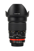 Samyang Sanyang 35mm F1 4 Large aperture wide-angle Dinggiao lens Continental Line