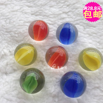 16MM flower heart glass ball marble checkers chess piece wave petal glass ball nostalgic marble yo-yo children play
