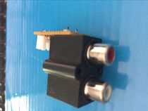 Audio accessories 2-hole lotus seat audio output input interface AV solder good circuit board buy 2 get 1