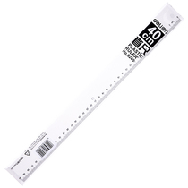 deli 6240 ruler 40cm transparent ruler 40cm ruler deli scale 40cm ruler