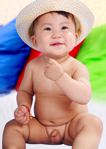 Cute HD baby poster pictures Baby prenatal education pictorial photos men and women beautiful early enlightenment wall chart B23