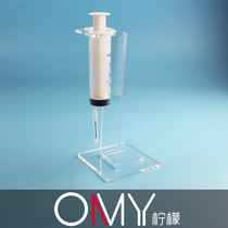 Perspex suspension syringe frame 5 10 60ml can be customized