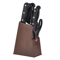 (Day special price) There is a full set of knife holders and knives kitchen sets eight sets of stainless steel kitchen knives