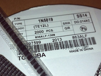 1N5819 IN5819 SS14 SMA TOS 1A 40V Schottky diode New