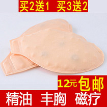 Soft beads massage magnetic therapy underwear essential oil pad thickened bra insert breast enhancement rose chest pad small bra water bag