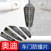 Audi A3 A4L A6L A5 A7 Q3 Q5L Q2L Q7 car stickers carbon fiber door bumper change decoration