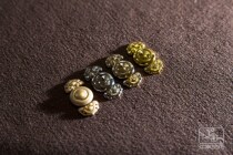 (Ruyi Yuntou)Tomb of King Liangzhuang Restored Hanfu accessories Mother and child buckle Metal buckle button