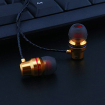 Lianpu Apple mobile phone universal headset Noise reduction earbuds In-ear headphones Heavy bass metal headset