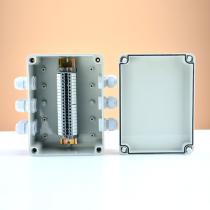Uka brand 150*200*100 waterproof junction box strong electrical wiring box 20-bit terminal power distribution switch box
