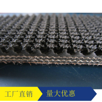 Black rubber pattern conveyor belt black rubber straw belt black high friction pattern conveyor belt
