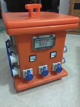 Customized portable plastic distribution box portable waterproof socket box mobile power repair box site control box