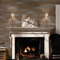 American classical personality brick wallpaper retro simulation brick stone wallpaper TV wallpaper porch wallpaper