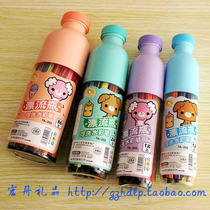Drifting bottle washable watercolor pen 36 color children's art supplies drawing environmental protection 24 color barrel 12 color graffiti pen