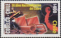 Chilean Stamps 2001 Steel Making 1 New Foreign Stamps Discount Collection F99