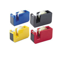Transparent stationery tape holder tape cutter can put 12mm 1 8CM tape high grade trumpet tape Holder