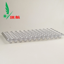 Seedling plate Hole plate thickened nutrition bowl Plastic hole plate Seedling plate Seedling special basin Transparent hole plate