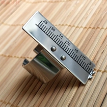 Stainless steel ruler ring ruler root canal length measurement ruler ring ruler aluminum ruler dental mouth