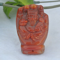 Yunnan Huanglong jade chaeity extends hand to fortune and pendant pendant jade property lord