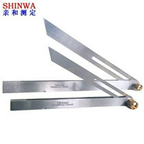 Japan penguin SHINWA Affinity 62588 activity angle gauge 62596 Aluminum free angle ruler 15cm25cm