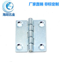Heitan CL253-38 hinge hinge iron galvanized counterbore plane hinge 180 ° flat angle door hinge