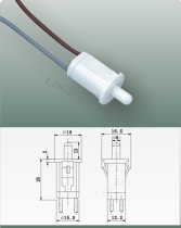 LTK-18 door switch refrigerator door switch refrigerator switch with wire switch refrigerator accessories