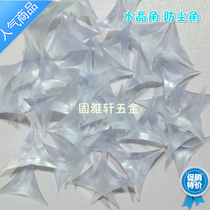 Crystal corner dust-proof corner Wardrobe cabinet Crystal corner dust-proof corner Rubber corner to solve the drawer dust dead corner