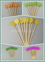 Shiny Multicolored Balloon Cake Inserts Colorful Little Balloon Inserts Mug Cake Decoration Inserts 10 Support