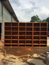 Myanmar Teak simple bookcase