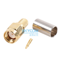 50 Ohm coaxial cable crimping type 50-1 5 50-3 50-5 feeder connector SMA-J SMA male head