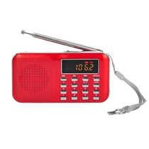 Y-896 Mini FM Radio Digital Portable 3W Stereo Speaker radio