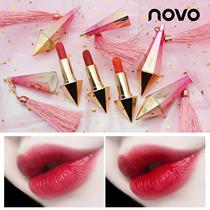  ins super fire lipstick NOVO girl heart diamond tassel lipstick non-stick cup moisturizing moisturizing non-bleaching lipstick