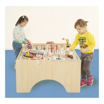 Montang building block game table early childhood education Park childrens high-end toy table storage table train track table