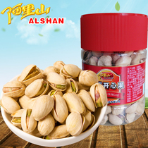 (Alishan) Salt baked pistachios 180g bottled primary color salt baked Nuts snacks specialty fried New Year Goods