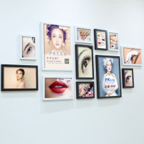 Han Style Semi Permanent Decoration Painting Brow Eyebrow Lip Embroidered Photo Wall Cosmetic Institute Microshaping Propaganda Poster Hung Painting Fresco