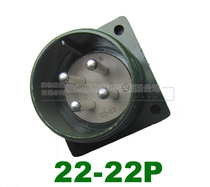 Air plug 4 Core MS3102A 22-22P 4 holes servo motor Air plug-in MR-PWCNS5 socket