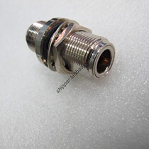 Import lengthened N-type female head double-through N-type female head with mounting nut double pass