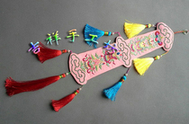  Auspicious Handmade workshop]High-end drum spike Auspicious eight treasures Dharma spike number:FJX08038]