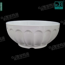 Garbo melamine tableware hotel ramen bowl rice bowl large soup bowl thickened porcelain pumpkin vegetable bowl C213