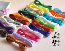 DIY doll clothing jewelry foreign trade quality 3mm color polyester ribbon double-sided ribbon ribbon ribbon 4 meters