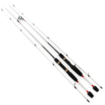 Makou Luya rod UL1 5 1 8 straight handle gun handle Carbon soft fine fishing rod Luya rod white bar rod