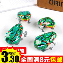 9 9 Iron Frog Jumping Frog Clockwork Childrens Baby Toys Classic 80 Nostalgia Hot Sale Source