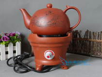 Tea set thermal insulation Puer tea stove tea cooker purple sand black teapot small appliances ceramic electric kettle
