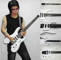 Specially made headless Steinbergers Steinberg BH1 White Electric Guitar AN7