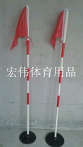 Field basketball dribbling around Pole sign pole football dribbling around pole running sports sign pole training pole reversing pole