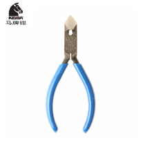 Original Japanese KEIBA horse brand N-214 oblique pliers electronic pliers oblique nose pliers 4 inch 100mm