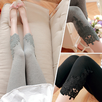 Pregnant Woman Beats Bottom Pants Spring Summer Thin outside wearing pregnant woman pants Long pants Modale Seven Pants Big Code Tovenant Pants Summer Dress