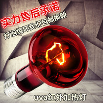 Reptile l turtle box far infrared night light uva heating gougong lizard turtle spider snake green spotlight