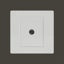 CHINT TV switch socket NEW7Q 86 type wired panel electrician wall closed circuit socket