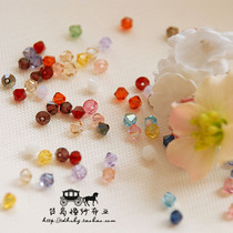 Taidao home transparent dark red 10 handmade beads material jewelry accessories beads 5328 Crystal Water Chestnut Beads sale