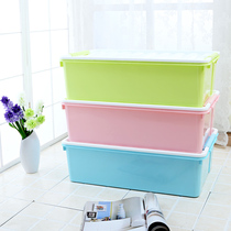 Extra thick clothes quilt Plastic covered snap storage box Finishing box Storage box Bed bottom box Baina box